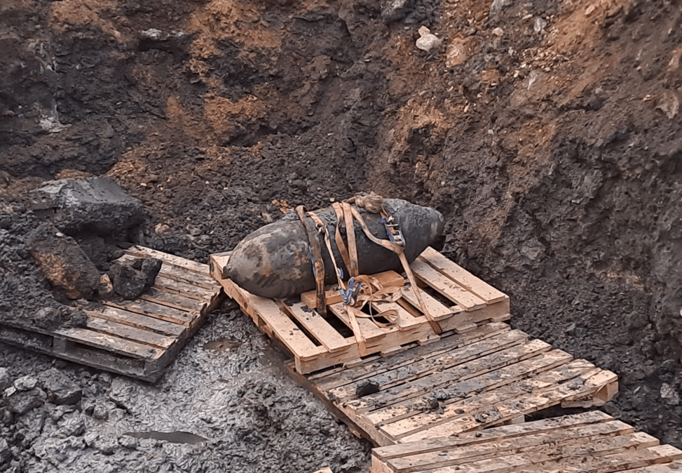 Frontignan : Une bombe américaine de la Seconde Guerre mondiale découverte sur un chantier