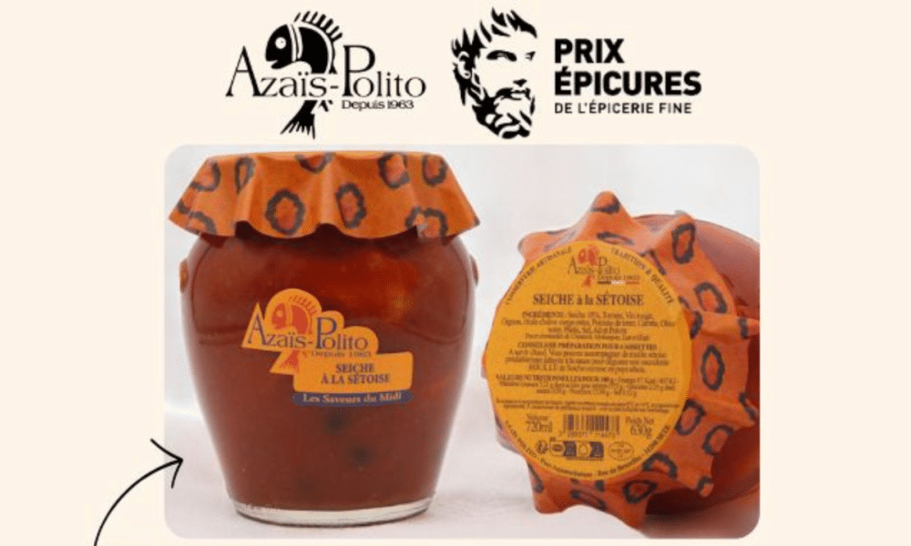 Concours La Seiche à la Sétoise d’Azaïs-Polito finaliste du concours Épicures 2025 à Paris