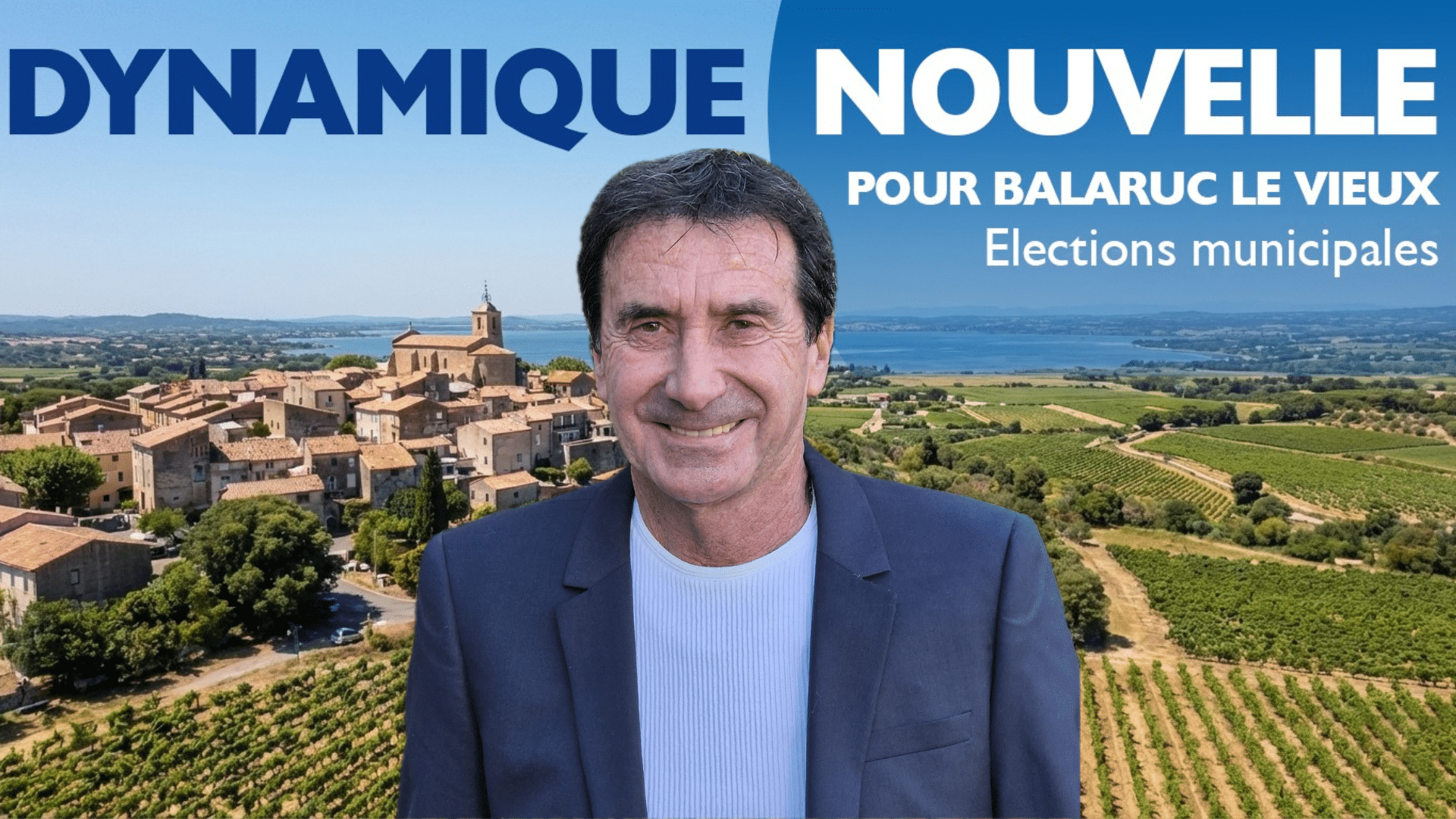 Balaruc-le-Vieux José Linares officialise sa candidature et dévoile un programme en 12 engagements