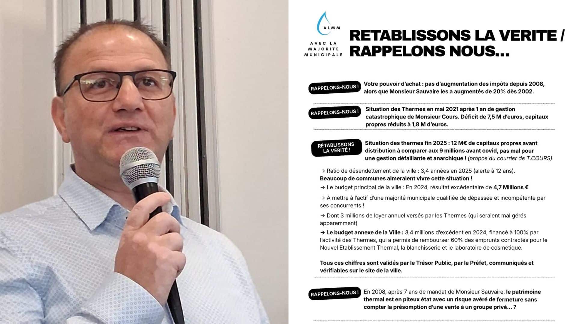 Balaruc les Bains La majorité joue au corbeau signe d’un système en fin de règne