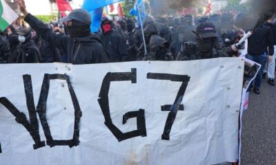 Des heurts éclatent à Genève à la veille du sommet du G7