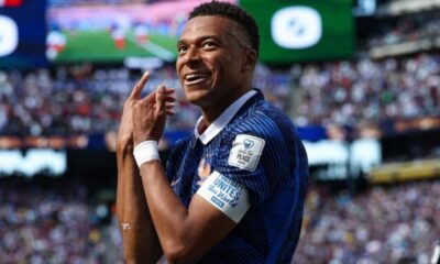 Mbappé rejoint Giroud au sommet des buteurs des Bleus