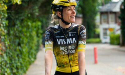 Des dessins d'enfants sur le maillot de Pauline Ferrand-Prévot