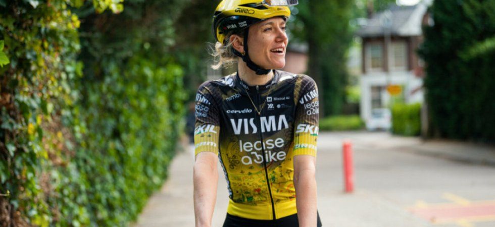 Des dessins d'enfants sur le maillot de Pauline Ferrand-Prévot