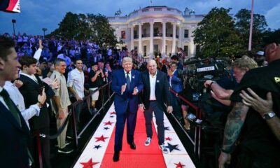 Menace déjouée le show de MMA géant de Trump à la Maison Blanche