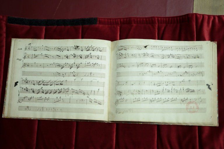 Un manuscrit inédit de Mozart refait surface dans les archives de la BnF