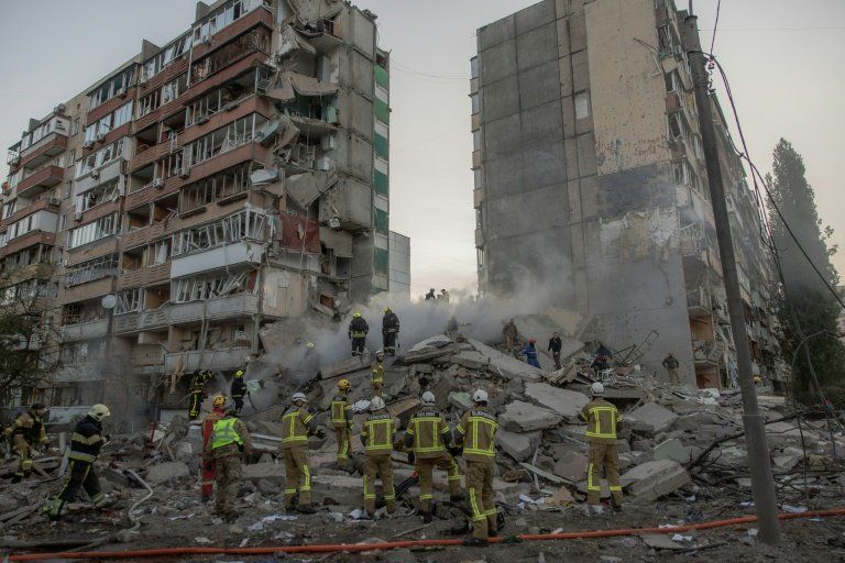 Sous les bombes, Valeria a repris goût à la vie