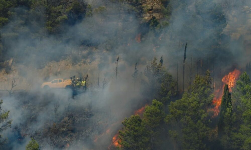 Un agent de l'ONF au cœur du plus gros incendie depuis 50 ans