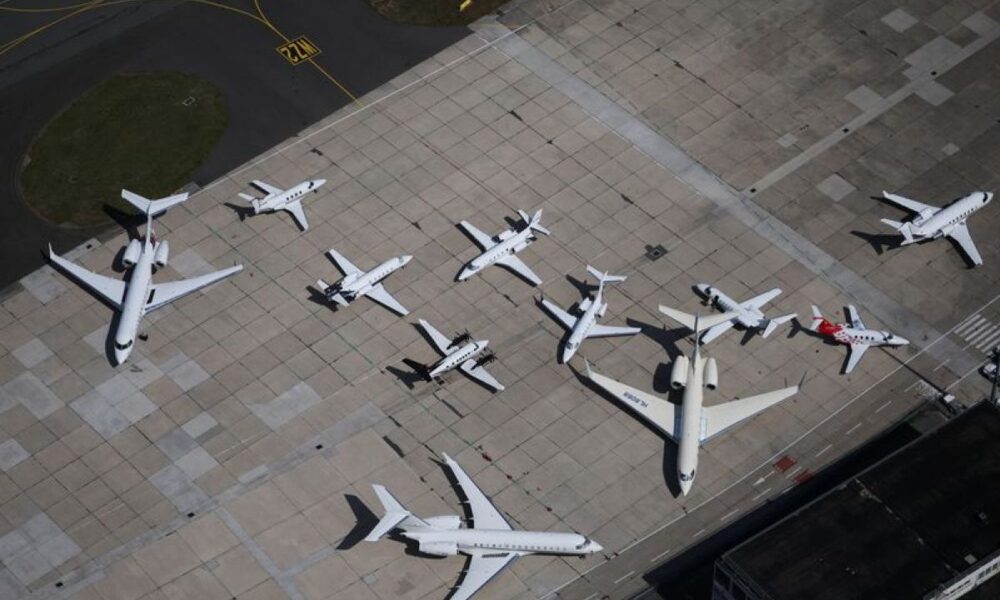 Jets privés en pleine crise ‌les ultra-riches volent plus que jamais