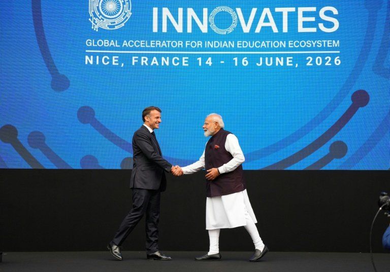 Macron et Modi veulent que la France et l'Inde innovent main dans la main