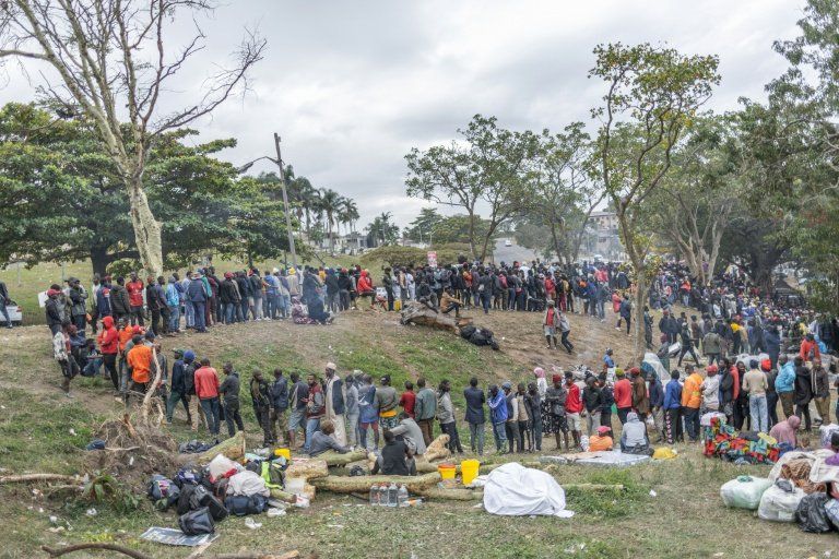Prêts à tout pour fuir la haine le calvaire des Malawiens dans un camp de fortune à Durban