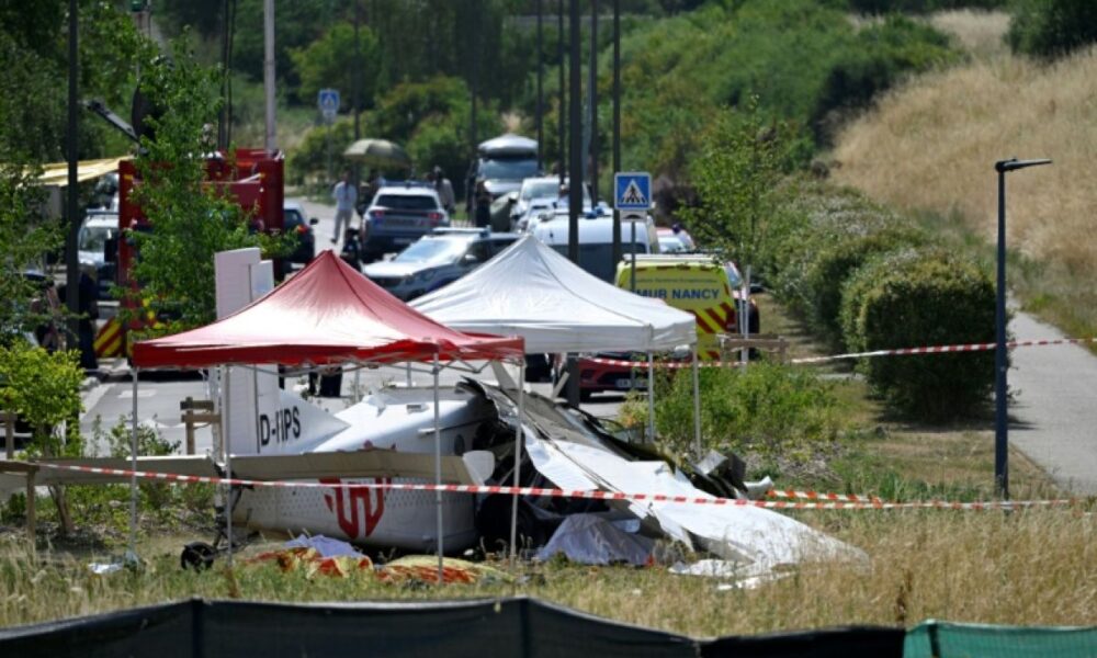 Onze vies fauchées lors d’une sortie en parachute le choc après le crash près de Nancy