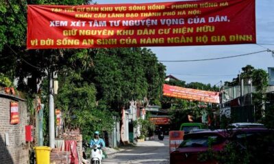 Hanoï se rebelle discrètement contre des démolitions massives