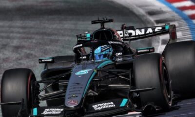 George Russell s'offre la pole en Autriche dans le chaos du dernier tour