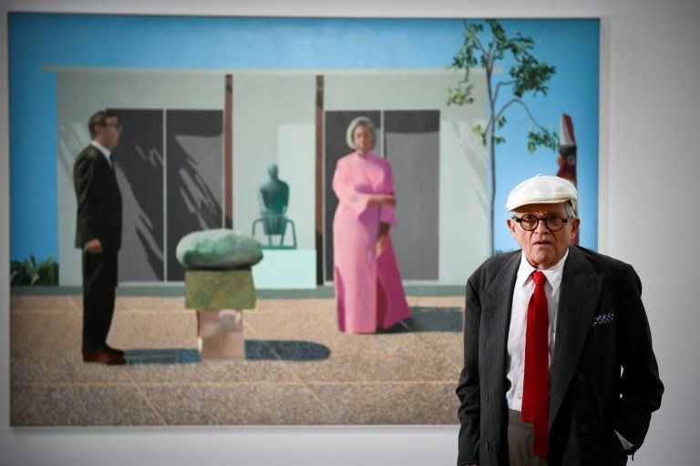 David Hockney a fait ses adieux dans le silence, loin des projecteurs