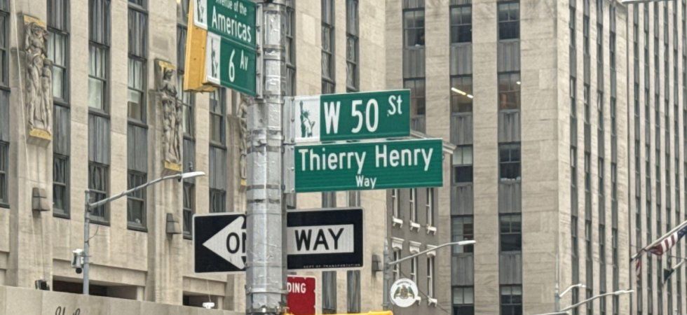 Thierry Henry entre dans la légende de New York avec une rue à son nom