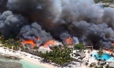 Flamme et désolation dans un paradis touristique