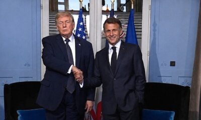 Trump pose ses valises à Évian et promet une "très bonne relation" avec Macron
