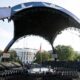 Un ring géant dans le jardin présidentiel pour les 80 ans de Trump