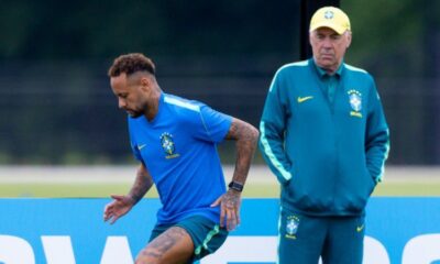 Neymar de retour Ancelotti valide sa présence face à l'Ecosse