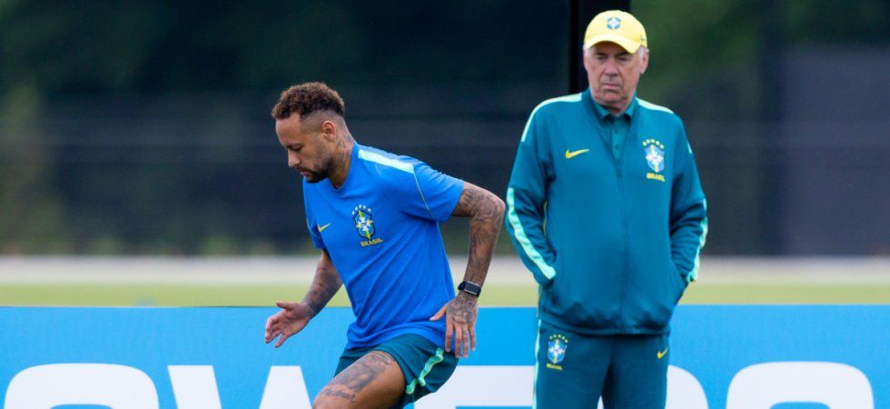 Neymar de retour Ancelotti valide sa présence face à l'Ecosse