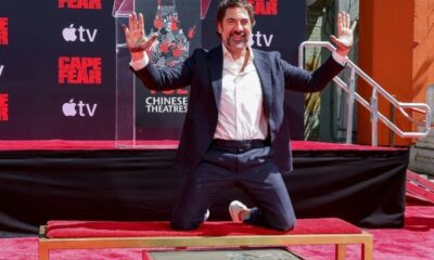 Javier Bardem inscrit son nom dans le ciment de Hollywood