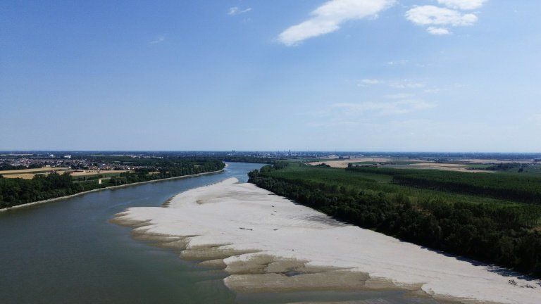 Le Pô à sec avant l'été, l'Italie du nord sous tension