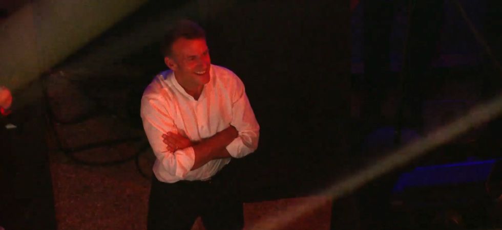 Macron pris au jeu de sa propre punchline à l'Élysée