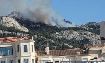 Marseille en alerte après un départ de feu dans les calanques