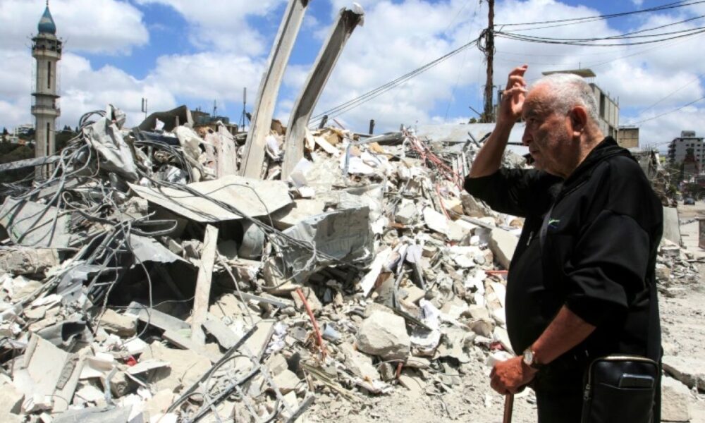 La vie d’un homme en ruines après l’annonce de la paix à Nabatiyé