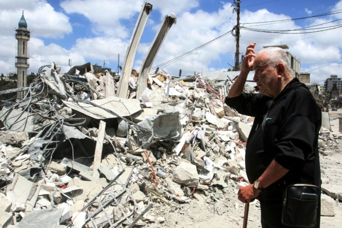 La vie d’un homme en ruines après l’annonce de la paix à Nabatiyé
