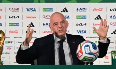 Gianni Infantino balance sur l’arbitre refoulé, le journaliste détenu et Trump