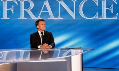Macron face aux caméras depuis le G7 un exercice sous haute tension