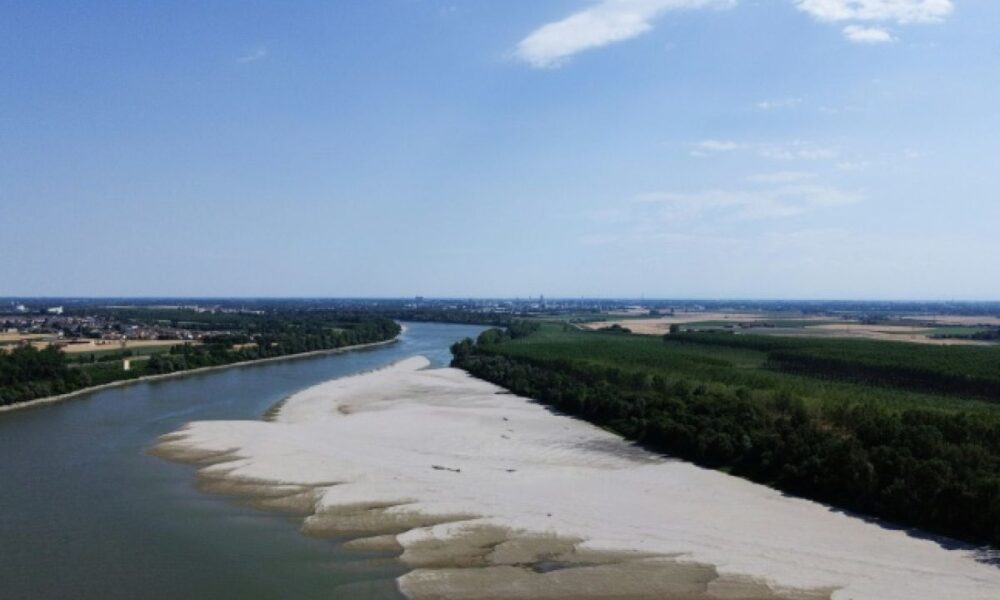 Le Pô à sec un mois plus tôt que prévu, l'Italie du Nord déjà en état d'alerte