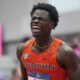 Ja'Kobe Tharp atomise le record du monde du 110m haies à Eugene