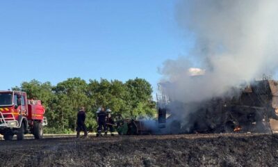 Canicule et sécheresse : les pompiers mobilisés sur plusieurs fronts ce mardi