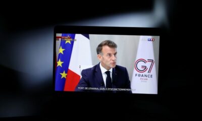 "Pas les États-Unis qui décident pour la France" lance Macron face à Trump