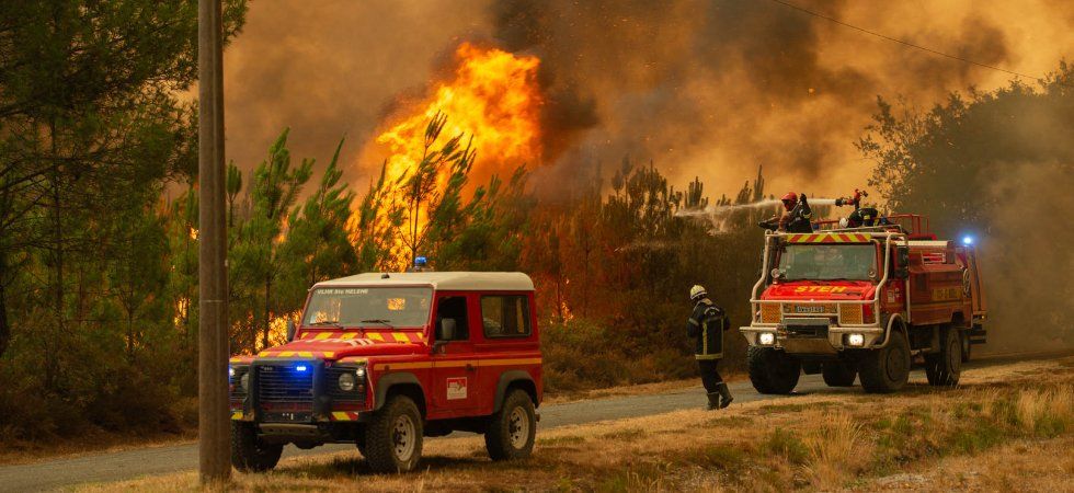 Canicule et vent attisent la menace des feux de forêt