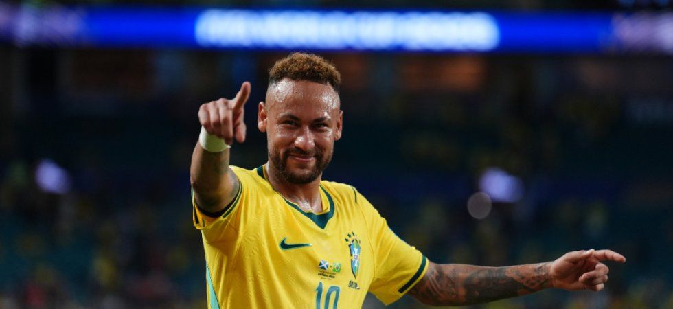 Neymar rejoue enfin avec le Brésil