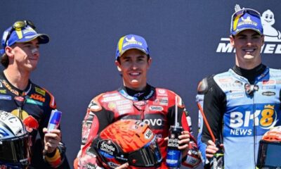 Marc Marquez chute et signe la pole, un message fort pour la Hongrie