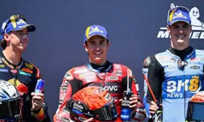 Marc Marquez chute et signe la pole, un message fort pour la Hongrie