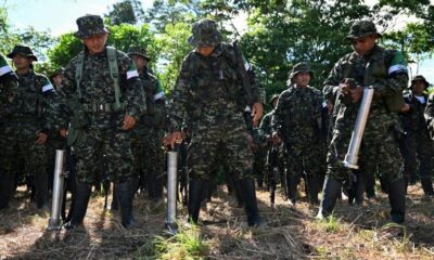 En Colombie, 99 guérilleros rendent les armes et misent sur une nouvelle vie