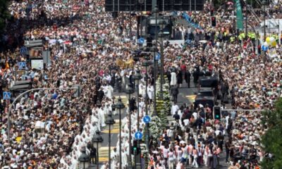Madrid transformée en cathédrale géante pour accueillir le pape Léon XIV
