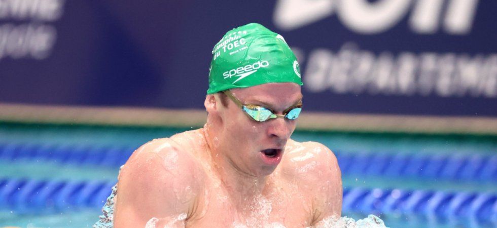 Léon Marchand dévore déjà tout sur son passage aux championnats de France