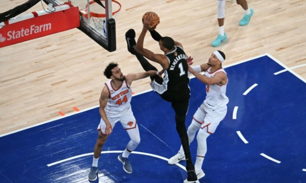 Wembanyama dompte New York et relance les Spurs en finale NBA