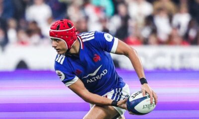 Louis Bielle-Biarrey sur la rampe de lancement des JO 2028