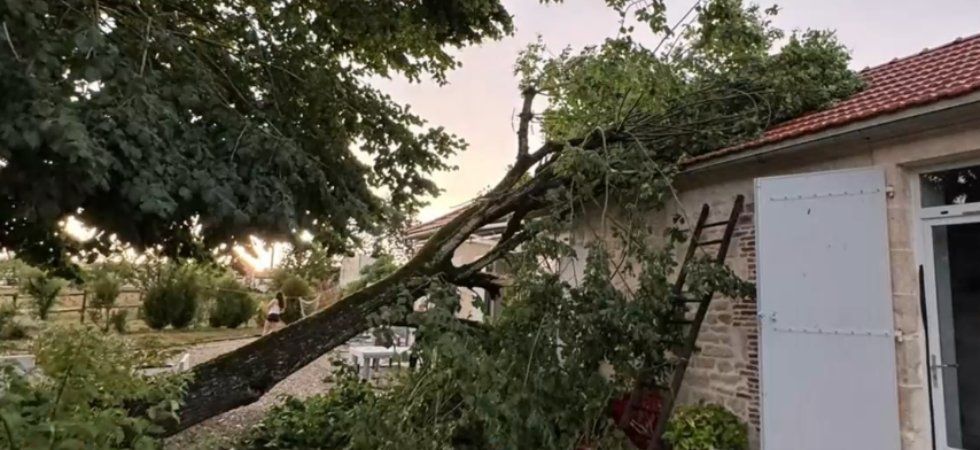 Quand la canicule accouche d'orages destructeurs en Vendée