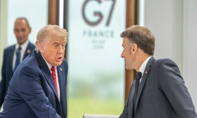 Trump arrive en retard et se dit "le patron" Macron lui réaffirme sa confiance