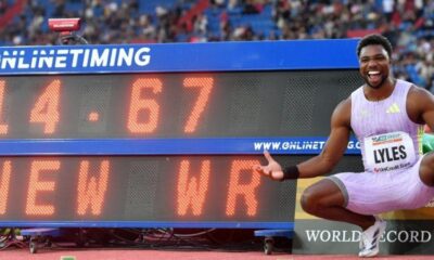 Noah Lyles atomise Gout Gout sur 150m et pulvérise un record mondial
