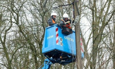 20 000 foyers toujours sans électricité après les orages caniculaires